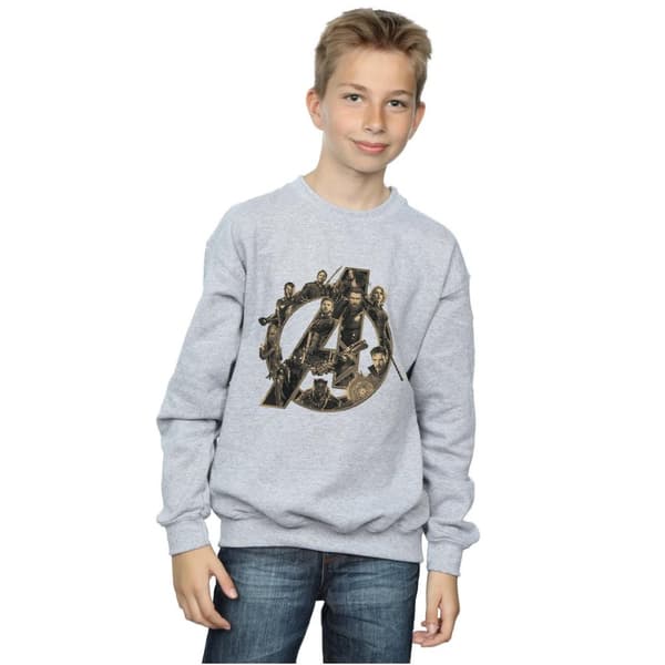 Marvel Pojkar Avengers Infinity War Marvel Logo Sweatshirt