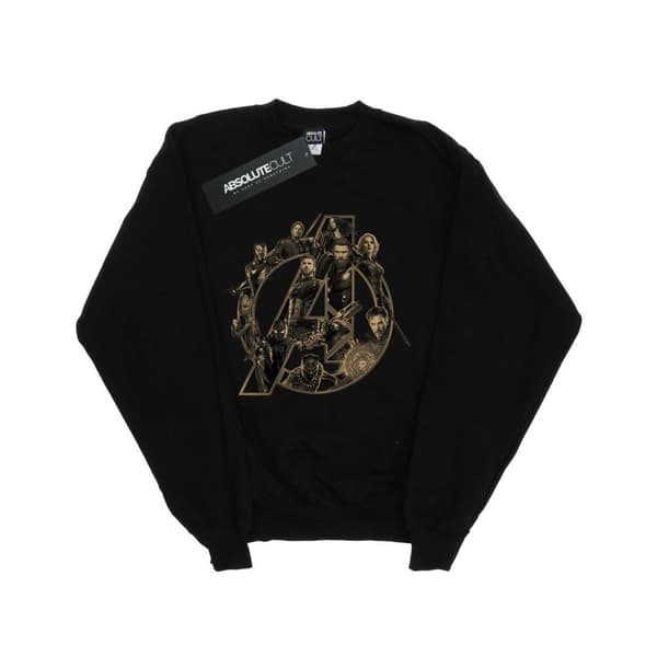 Marvel Pojkar Avengers Infinity War Marvel Logo Sweatshirt