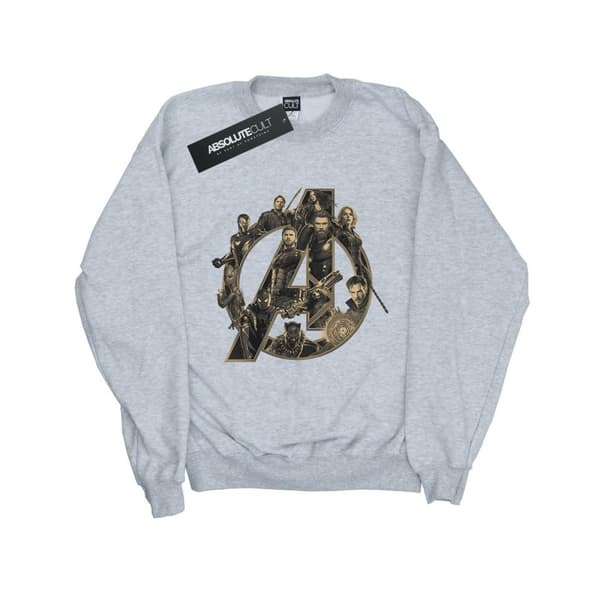 Marvel Pojkar Avengers Infinity War Marvel Logo Sweatshirt