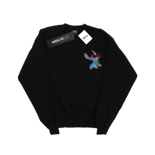 Disney Womens/Ladies Lilo And Stitch Guitar Sweatshirt