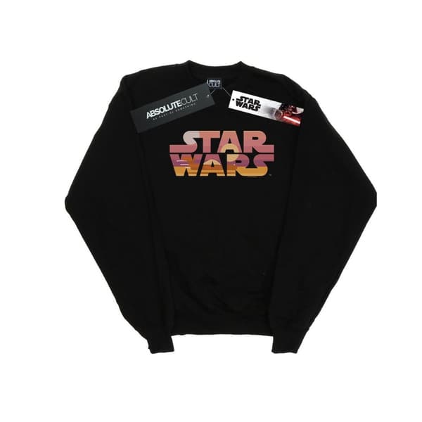 Star Wars Mens Tatooine Suns Logo Sweatshirt Black S