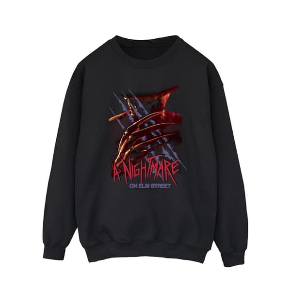 A Nightmare On Elm Street Mens Freddy Claw Sweatshirt