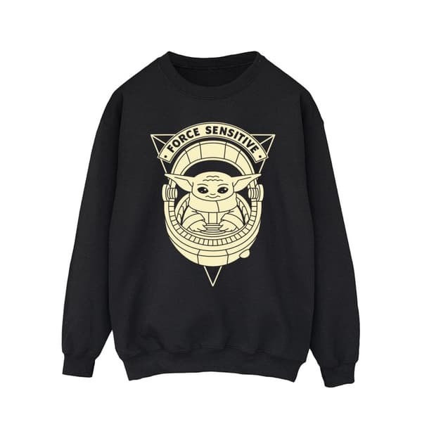 Star Wars Mens The Mandalorian Grogu Force Sensitive Sweatshirt