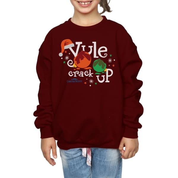 National Lampoon´s Christmas Vacation Girls Yule Crack Up Sweatshirt
