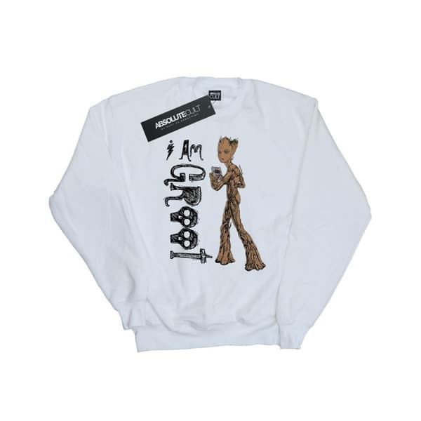 Marvel Mens Avengers Infinity War I Am Teenage Groot Sweatshirt