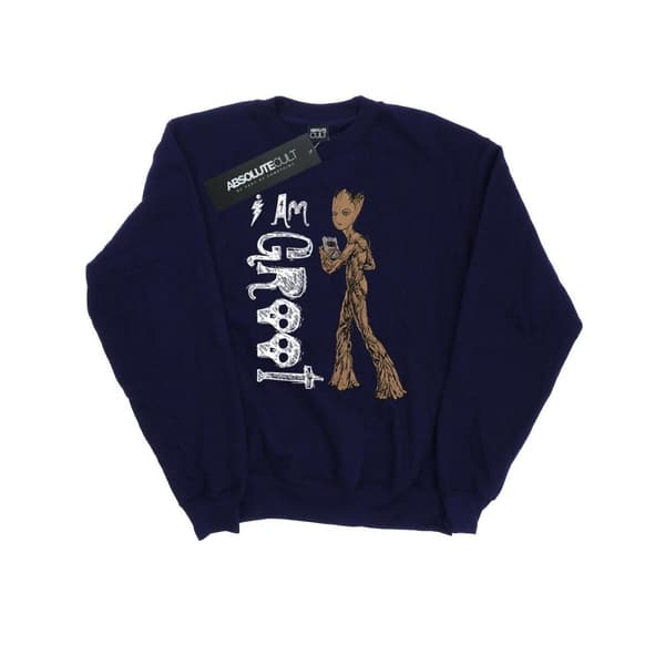 Marvel Mens Avengers Infinity War I Am Teenage Groot Sweatshirt