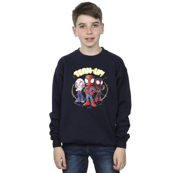 Marvel Boys Spidey And His Amazing Friends Sketch Sweatshirt