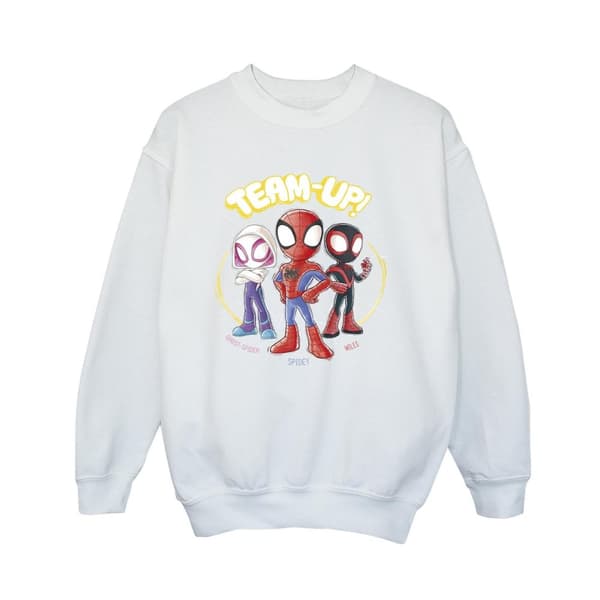 Marvel Boys Spidey And His Amazing Friends Sketch Sweatshirt