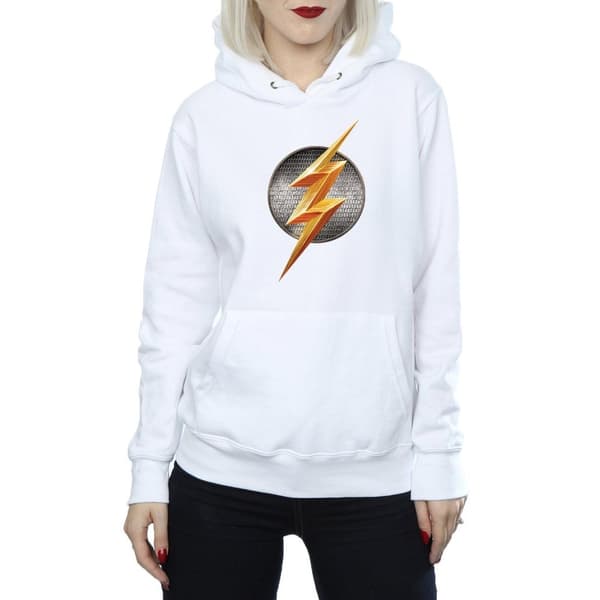 DC Comics Huvtröja med Flash-emblem - Justice League Movie - för kvinnor/damer