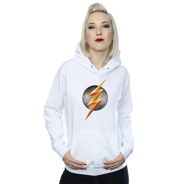 DC Comics Huvtröja med Flash-emblem - Justice League Movie - för kvinnor/damer