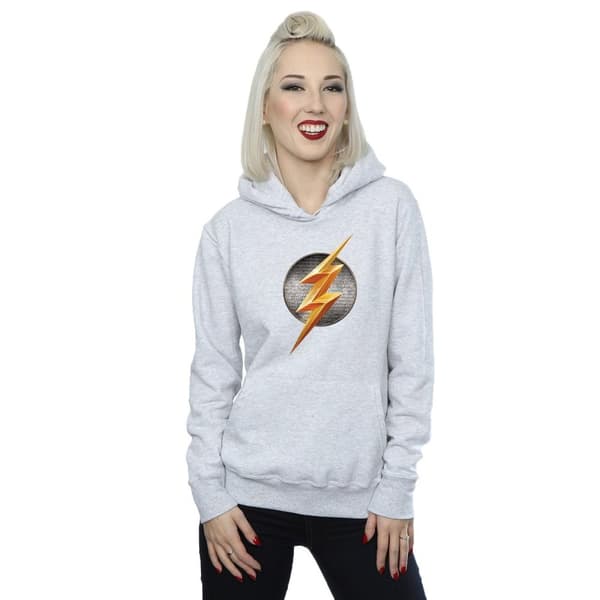 DC Comics Huvtröja med Flash-emblem - Justice League Movie - för kvinnor/damer