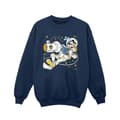 Miniatyrbild 1 av 3: Disney Sweatshirt för flickor Goofy Reading In Space