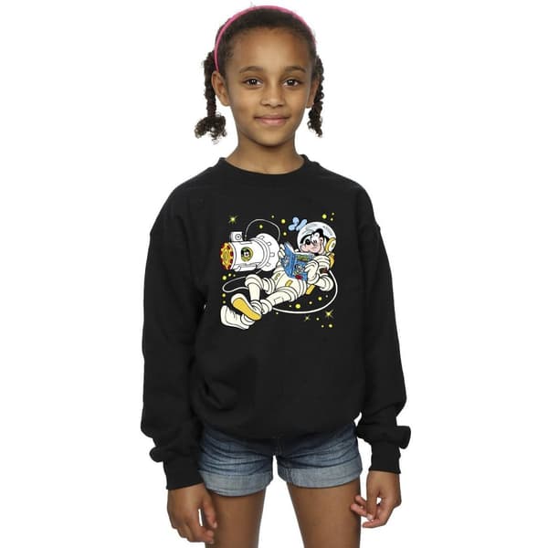 Disney Sweatshirt för flickor Goofy Reading In Space