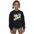 Miniatyrbild 2 av 3: Disney Sweatshirt för flickor Goofy Reading In Space