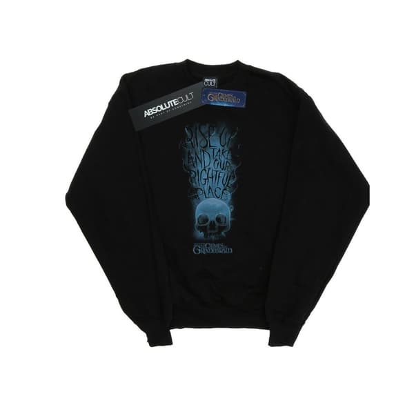 Fantastic Beasts Dam/Tjej The Crimes Of Grindelwald Skull Smoke Sweatshirt