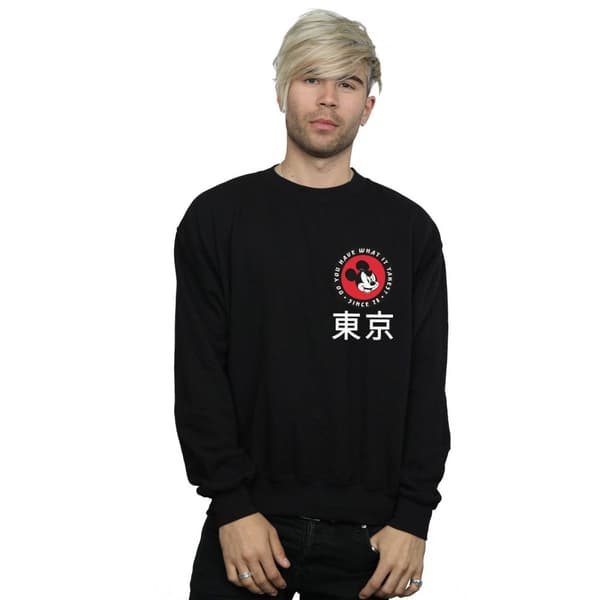 Disney Mens Musse Pigg What It Takes Sweatshirt