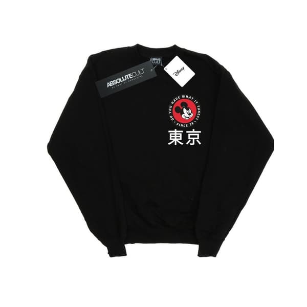 Disney Mens Musse Pigg What It Takes Sweatshirt