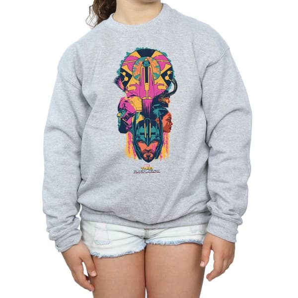 Marvel Girls Thor Ragnarok Character Totem Sweatshirt