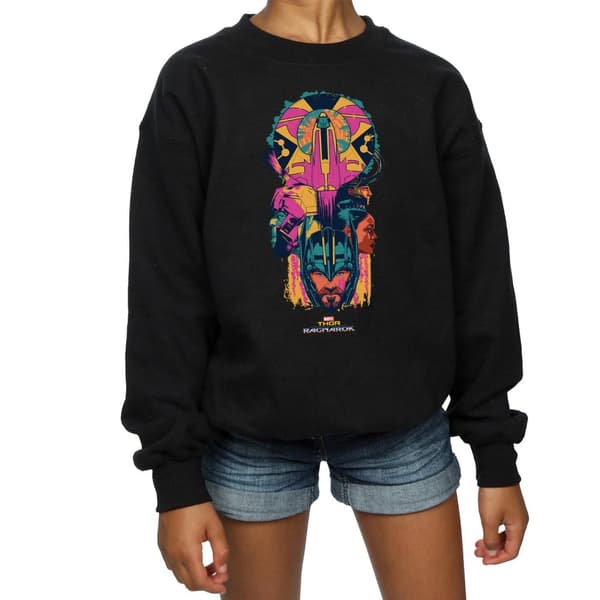 Marvel Girls Thor Ragnarok Character Totem Sweatshirt