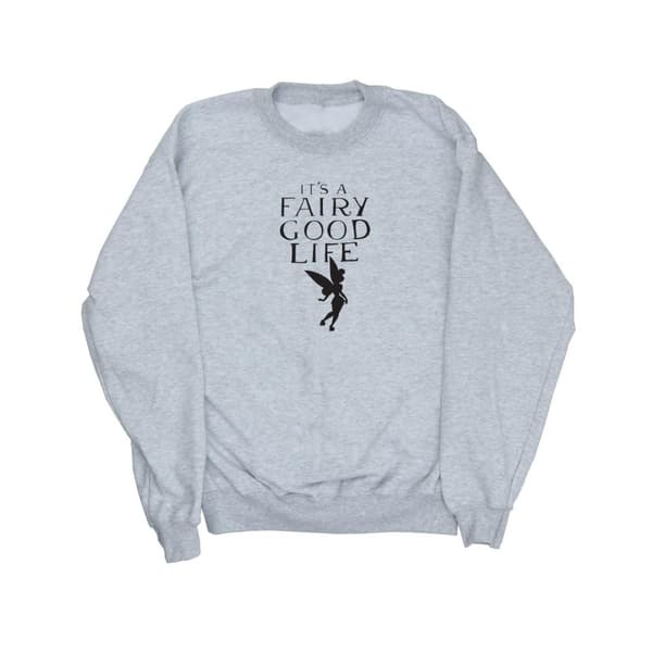 Disney Girls Tinkerbell Fairy Good Life Sweatshirt