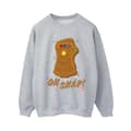 Miniatyrbillede 1 af 4: Marvel Womens/Ladies Thanos Oh Snap Sweatshirt