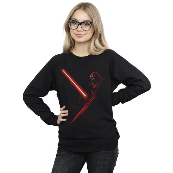 Star Wars Dam/Tjej Darth Vader Ljussabel Sweatshirt