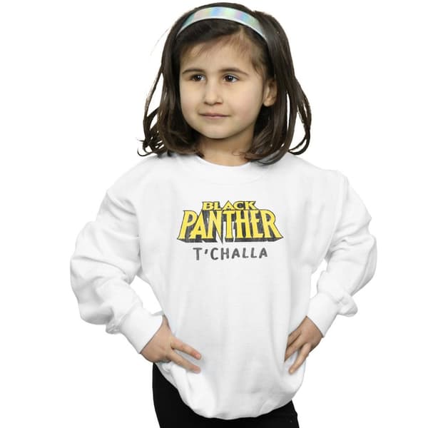 Marvel Girls Black Panther AKA T´Challa Sweatshirt