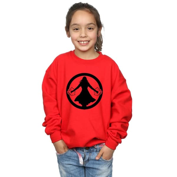 Marvel Girls Scarlet Witch Symbol Sweatshirt