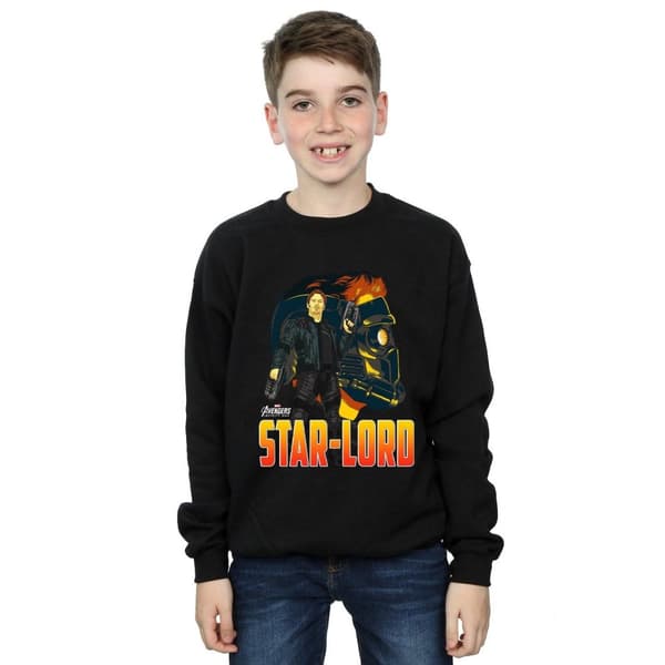 Marvel Pojkar Avengers Infinity War Star Lord Character Sweatshirt