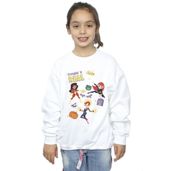 Marvel Girls Creepin It Real Sweatshirt