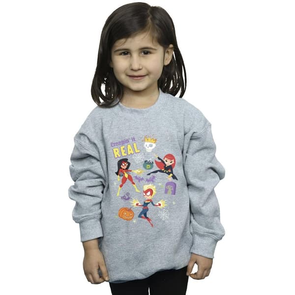 Marvel Girls Creepin It Real Sweatshirt
