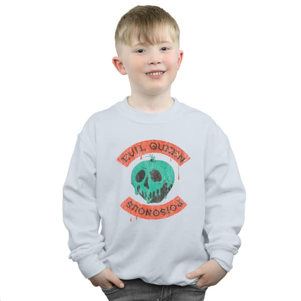 Disney Boys Poisonous Skull Apple Sweatshirt