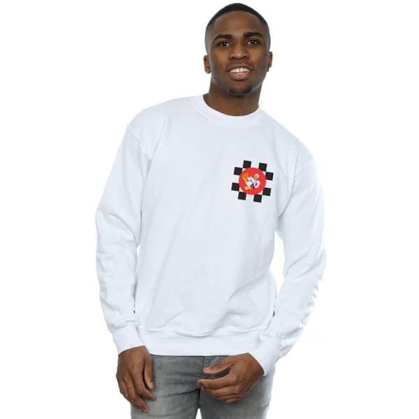 Disney Mens Donald Duck Karate Kick Sweatshirt
