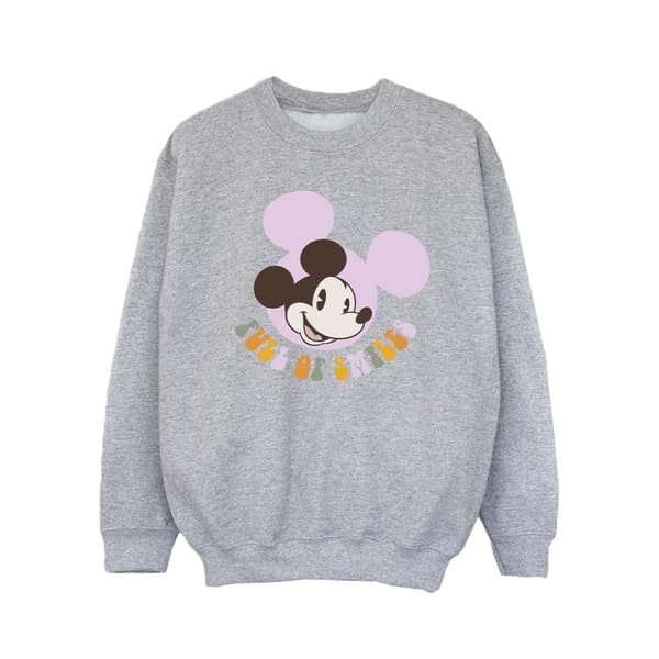 Disney Girls Mickey Mouse Full Of Smiles Sweatshirt
