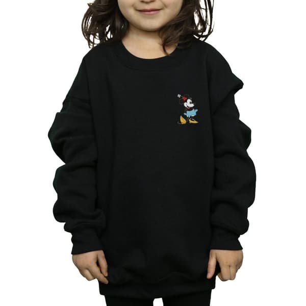 Disney Minnie Mouse Kick Chest Sweatshirt för flickor