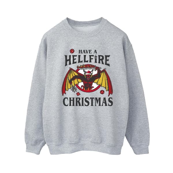 Netflix Stranger Things Hellfire Christmas-tröja för damer/kvinnor