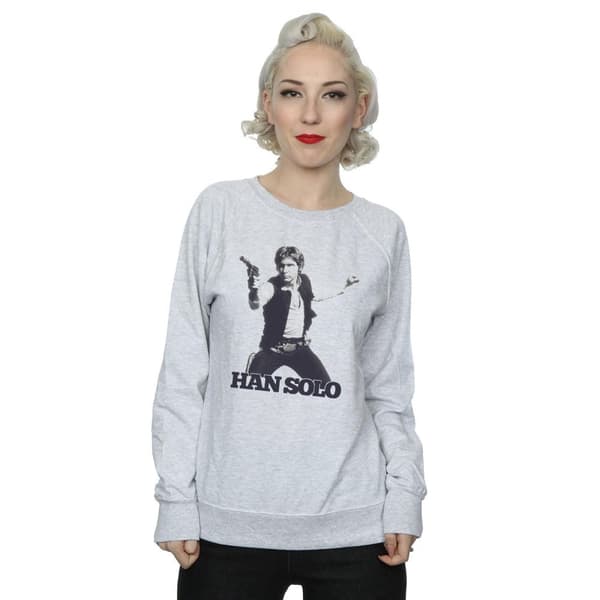 Star Wars Han Solo Retro Photo Sweatshirt - dam/dam