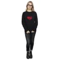 Miniatyrbild 5 av 5: DC Comics Dam/Tjej Justice League Movie Superman Logo Sweatshirt