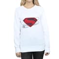 Miniatyrbild 3 av 5: DC Comics Dam/Tjej Justice League Movie Superman Logo Sweatshirt