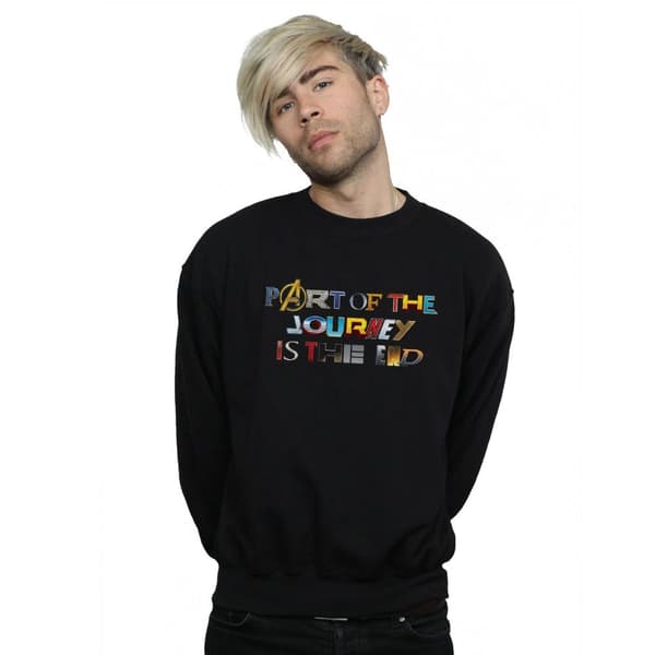 Marvel Mens Avengers Endgame Part Of The Journey Sweatshirt