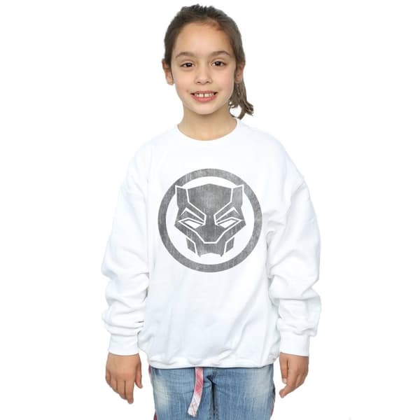 Marvel Black Panther - Sweatshirt med ikon och tryck för flickor