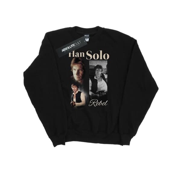 Star Wars Herr Han Solo Sweatshirt i 90-talsstil