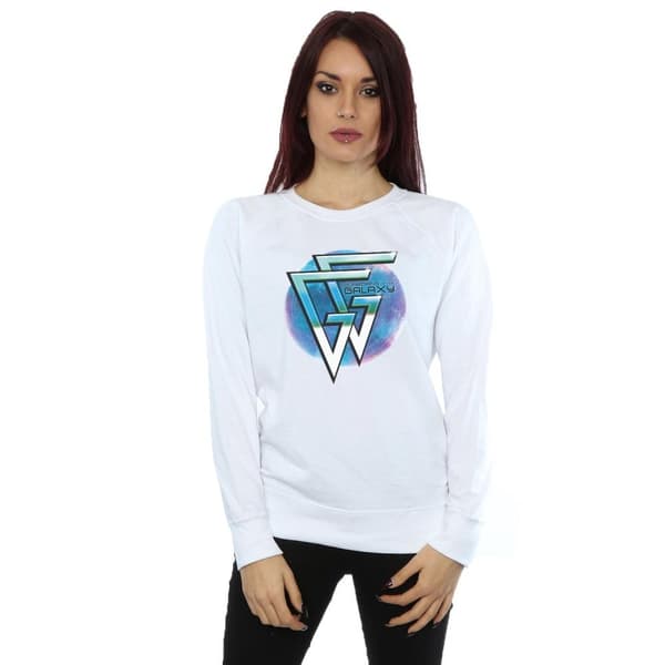 Marvel Dam/Tjej - Guardians Of The Galaxy - Sweatshirt med logotyp