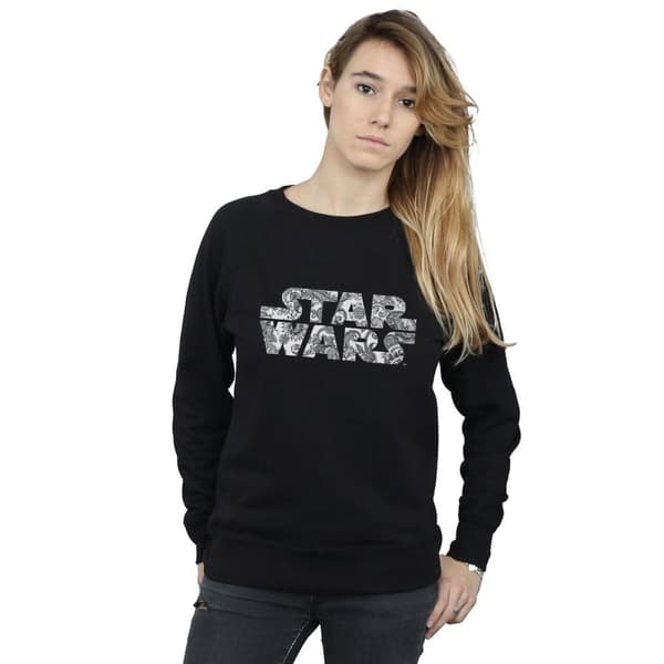Star Wars Dam/kvinnor Ornamental Logo Sweatshirt