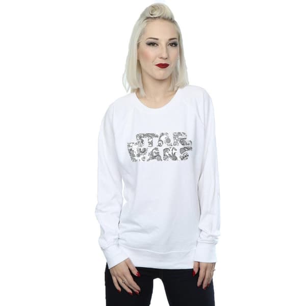 Star Wars Dam/kvinnor Ornamental Logo Sweatshirt