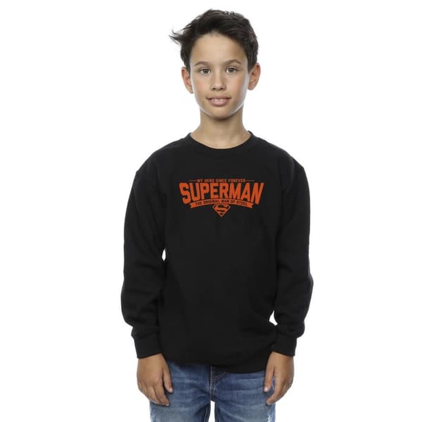 DC Comics Boys Superman Hero Dad Sweatshirt