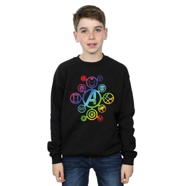 Marvel Avengers Infinity War - Rainbow Icons - tröja för pojkar