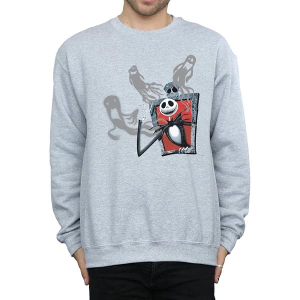 Disney Nightmare Before Christmas Ghosts Of Jack - Sweatshirt, herr