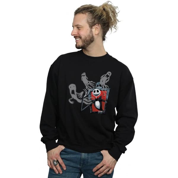 Disney Nightmare Before Christmas Ghosts Of Jack - Sweatshirt, herr