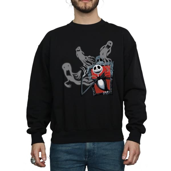 Disney Nightmare Before Christmas Ghosts Of Jack - Sweatshirt, herr